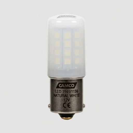 Camco LED Replacement Light Bulb (Natural White, 1141/1156 Base)