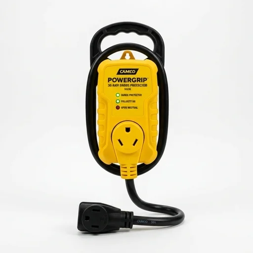 Camco PowerGrip 30 Amp Surge Protector
