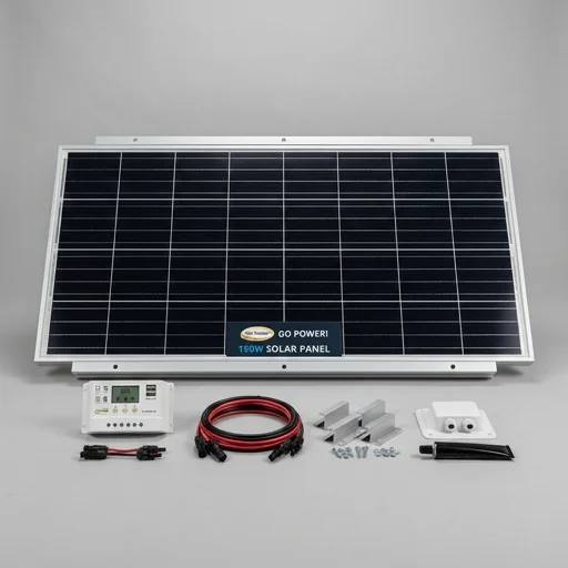Go Power 190W Solar Panel Kit