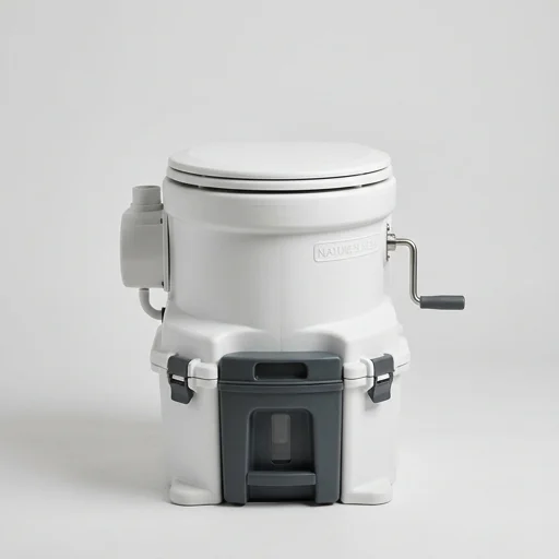 Nature's Head Composting Toilet (Standard with Crank Handle)