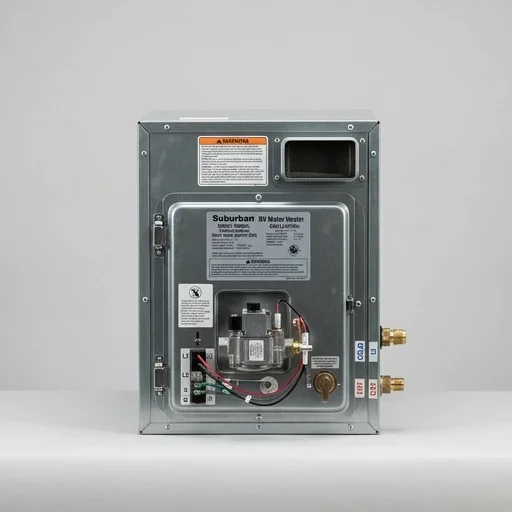 Suburban SW6DEL 6-Gallon RV Water Heater (Direct Spark Ignition)